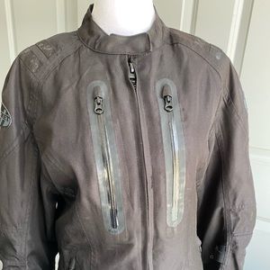 Joe Rocket Women’s Motorcycle/ Motocross Jacket, Black, Flowers, Size Large